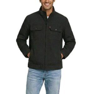 Levi's Charcoal Bomber Jacket